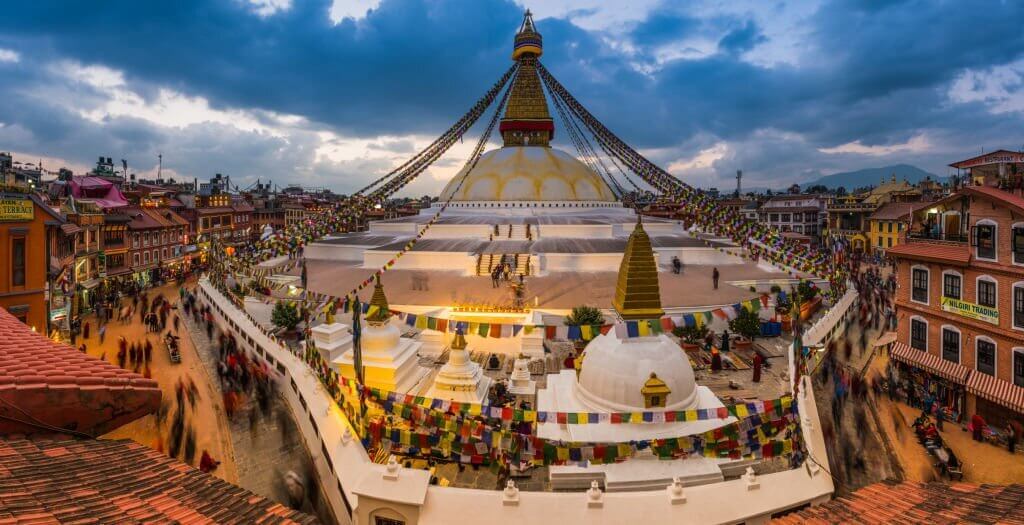 Boudhanath Stupa in Nepal