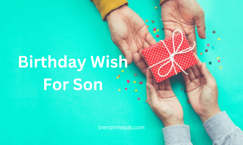 Birthday Wish For Son
